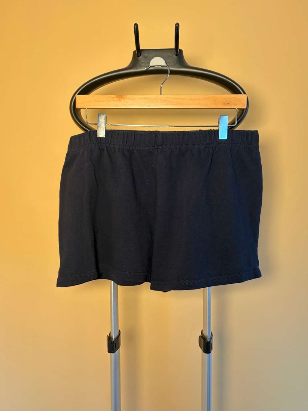 Garage Classic Navy Women's Elastic-Waist Shorts